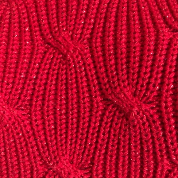 Liz Claiborne PM stunning red sweater - Picture 2 of 7